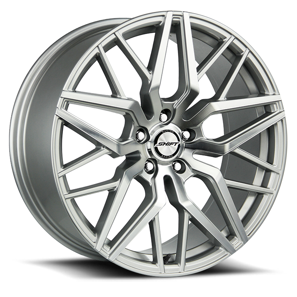 SHIFT H33 SPRING 20X8.5 35MM 5X114.3 SILVER MACHINED | H33051435SM