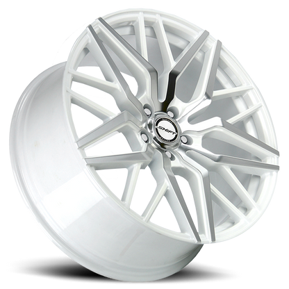 SHIFT H33 SPRING 20X8.5 35MM 5X114.3 WHITE MACHINED | H33051435WM