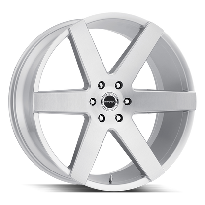 STRADA S60 CODA 26X10 15MM BLANK BRUSHED FACE SILVER | S60600015BFS