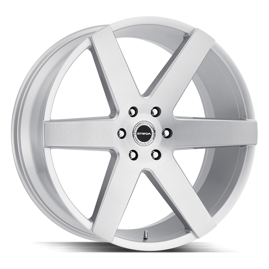 STRADA S60 CODA 26X10 15MM BLANK BRUSHED FACE SILVER | S60600015BFS