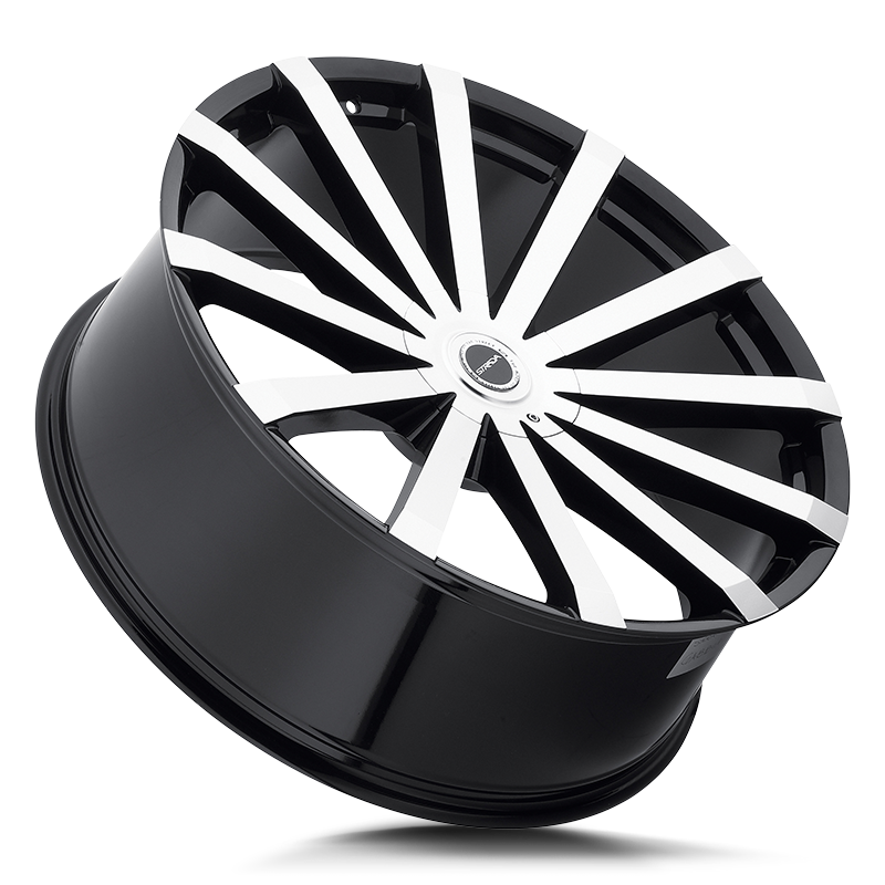 STRADA S50 GABBIA 20X8.5 35MM BLANK GLOSS BLACK MACHINED | S50000035GBM