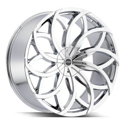 STRADA S61 HURACAN 26X10 15MM BLANK CHROME | S61600015