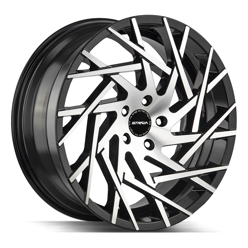 STRADA S64 NIDO 20X8.5 35MM BLANK GLOSS BLACK MACHINED | S64000035GBM