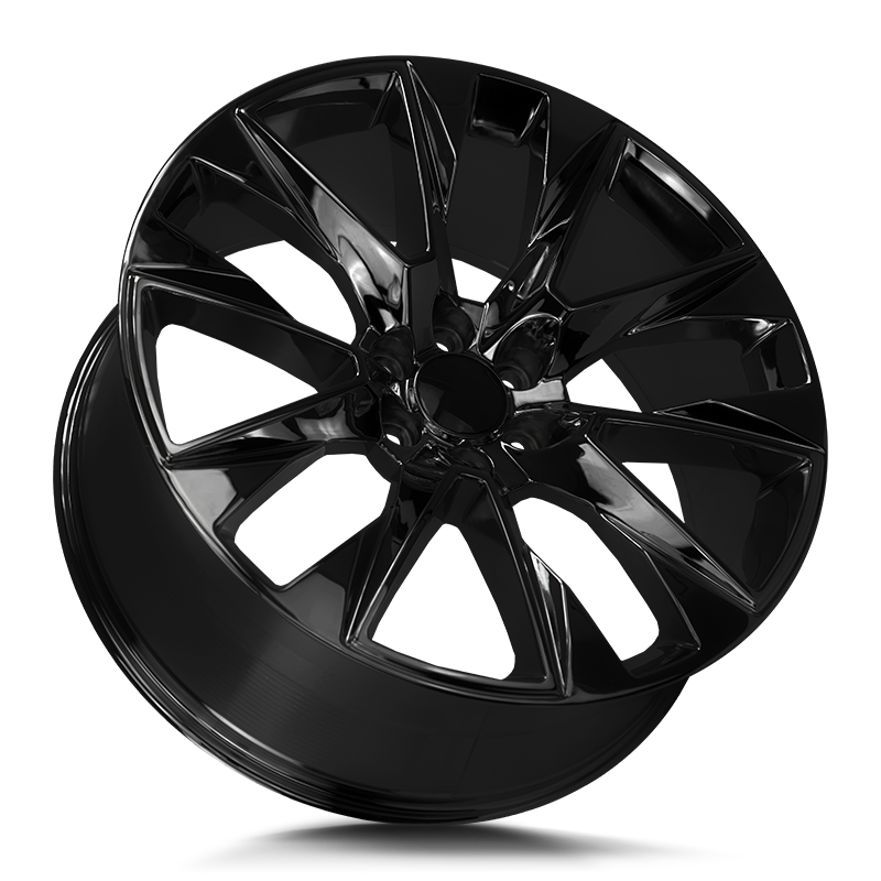 STRADA OE REPLICA R202 SILVERADO 24X10 31MM 6X139.7 ALL GLOSS BLACK | R202-463931GB