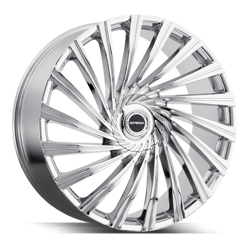 STRADA S49 TORNADO 28X10 18MM BLANK CHROME | S49A00018