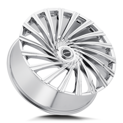 STRADA S49 TORNADO 28X10 18MM BLANK CHROME | S49A00018