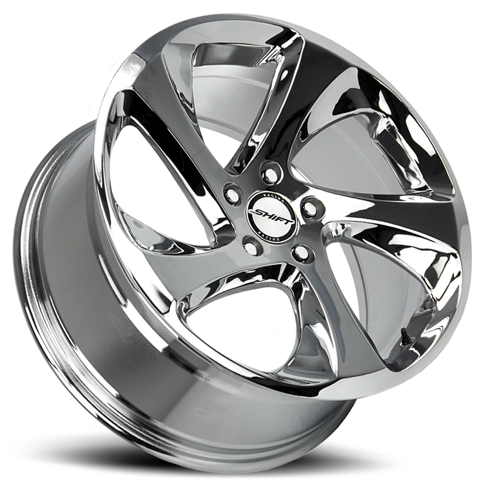 SHIFT H22 STRUT 18X8.5 35MM 5X114.3 CHROME | H22851435