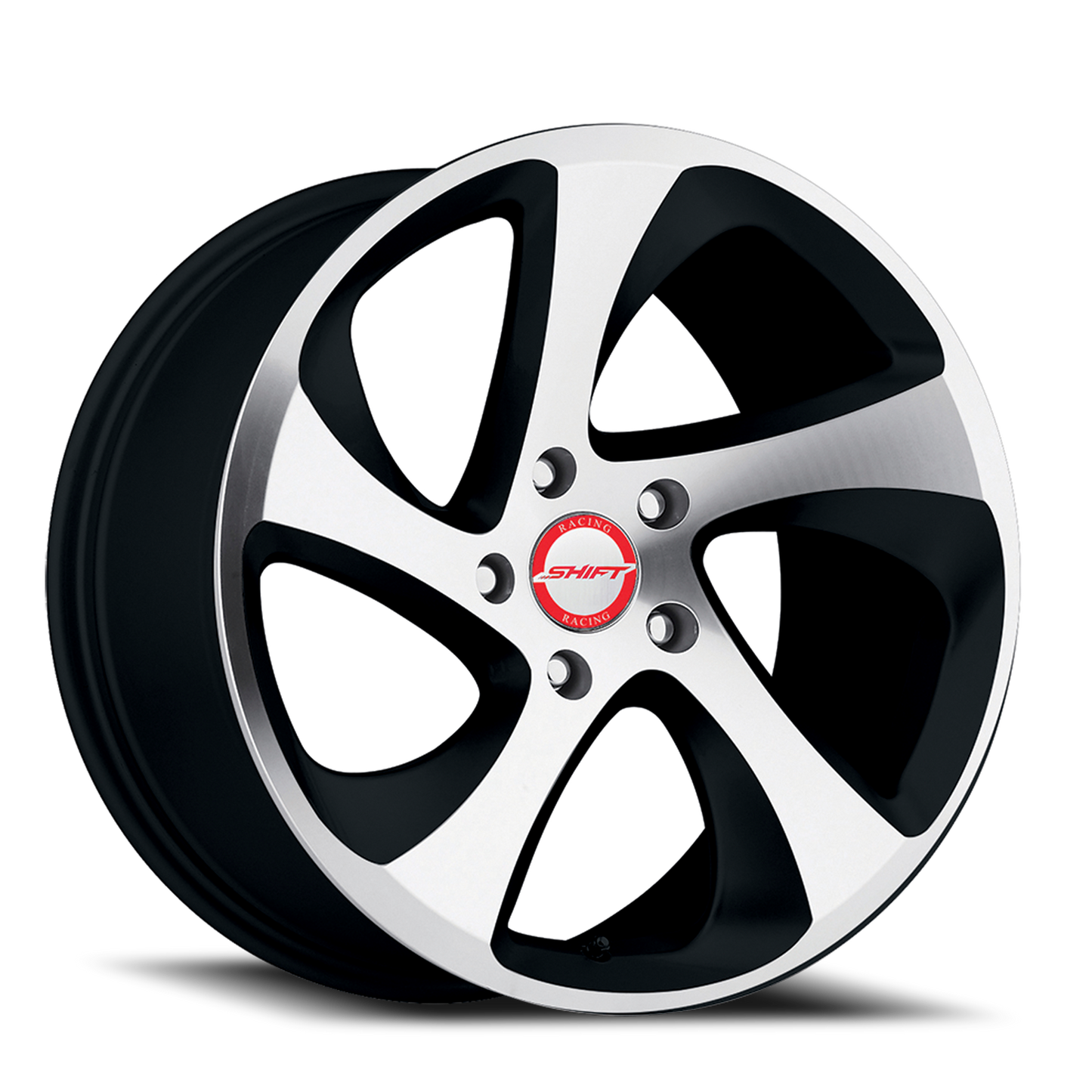 SHIFT H22 STRUT 17X8 35MM 5X114.3 GLOSS BLACK MACHINED | H22751435GBM