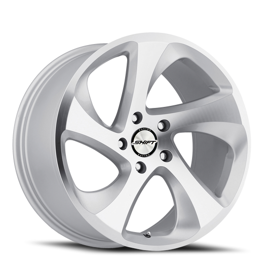 SHIFT H22 STRUT 18X8.5 35MM 5X114.3 SILVER MACHINED | H22851435SM