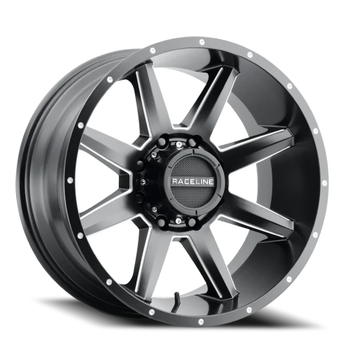 Raceline Stryker - 22x12 -44mm 5x127 Satin Wheel | 954M-221250-44