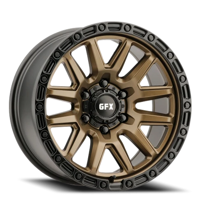 G-FX TR-26 - 18x9 0mm 6x139.7 Bronze Wheel | T26 890-6139-00 BRB