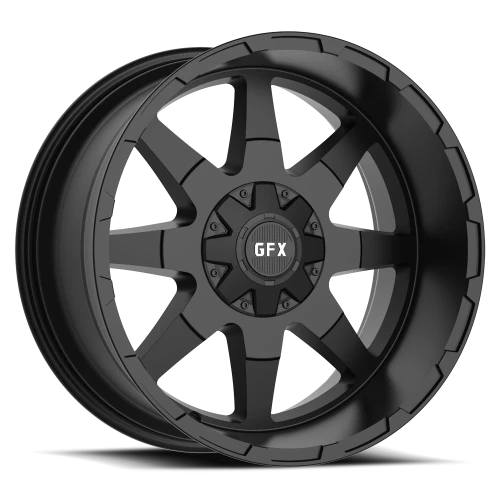 G-FX TR-12 - 17x9 +12mm 6x135/6x139.7 Matte Wheel | T12 790-6009-12 MB