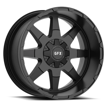 G-FX TR-12 - 17x9 +12mm 5x135/5x139.7 Matte Wheel | T12 790-5019-12 MB