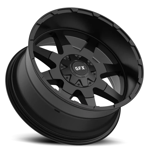 G-FX TR-12 - 17x9 +12mm 6x135/6x139.7 Matte Wheel | T12 790-6009-12 MB
