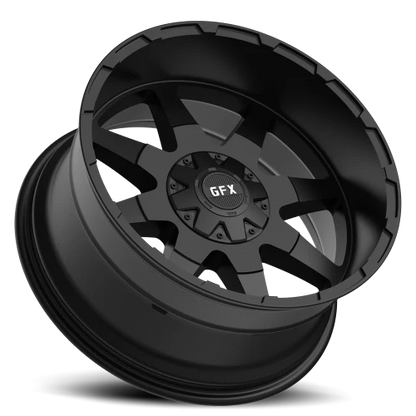 G-FX TR-12 - 17x9 +12mm 6x135/6x139.7 Matte Wheel | T12 790-6009-12 MB