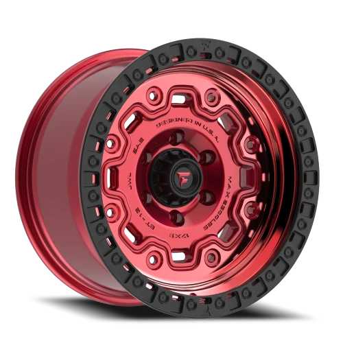 Fittipaldi Offroad Terra Series - 20x9 +18mm 8x165.1 Machined Wheel | FT100-20908165P18RTB