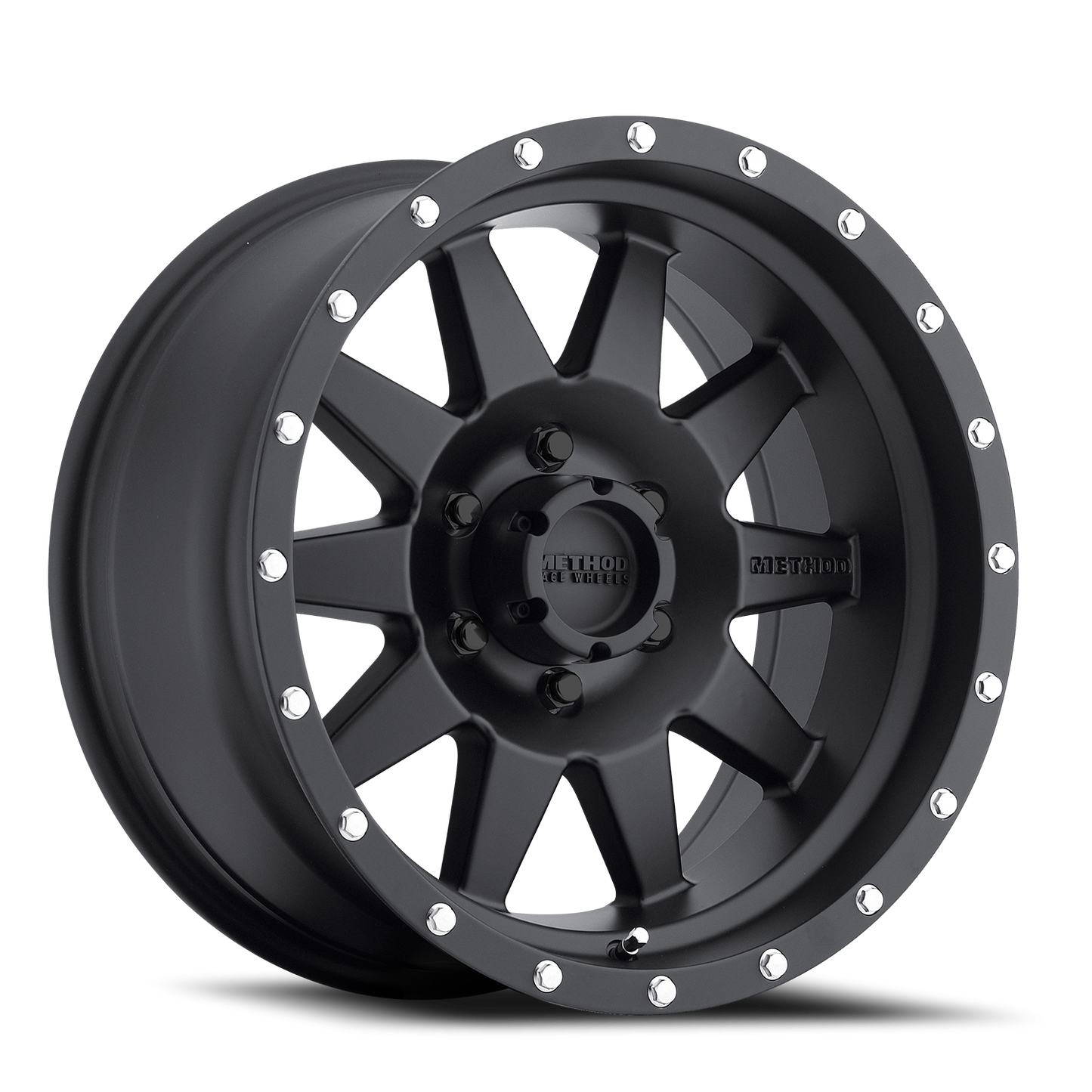 Method 301 15x7 6x139.7 (6x5.5) -6mm The Standard Matte Black MR30157060506N