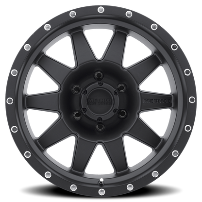 Method 301 17x7.5 6x130 50mm The Standard Matte Black MR30177563550