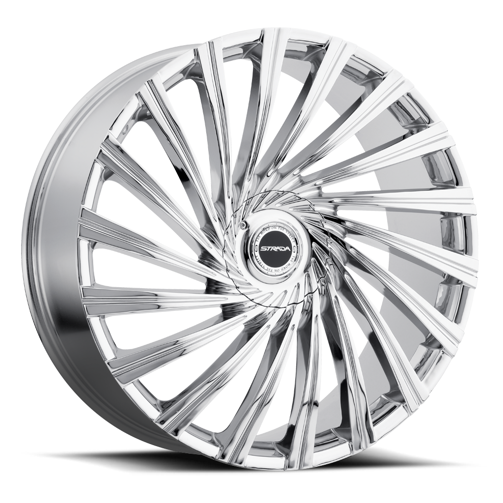 STRADA S49 TORNADO 24X10 15MM 5X115/5X120 CHROME | S49450115