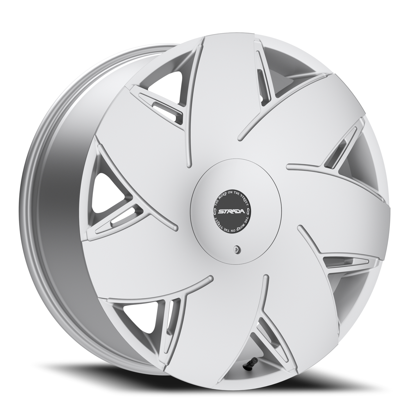 STRADA S67 TURBINA 24X9.5 15MM 5X115/5X120 BRUSHED FACE SILVER | S6749551615BFS