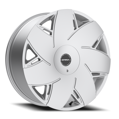 STRADA S67 TURBINA 24X9.5 15MM 5X115/5X120 BRUSHED FACE SILVER | S6749551615BFS