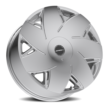 STRADA S67 TURBINA 24X9.5 24MM 6X135/6X139.7 CHROME | S6749560724C