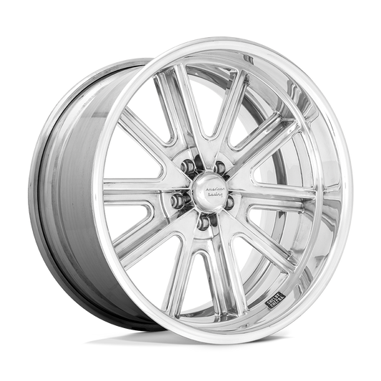 American Racing Vintage VN407 COBRA - 18x9 13mm 5x114.3 TWO-PC POLISHED POLISH BARREL Wheel | VN407P896555