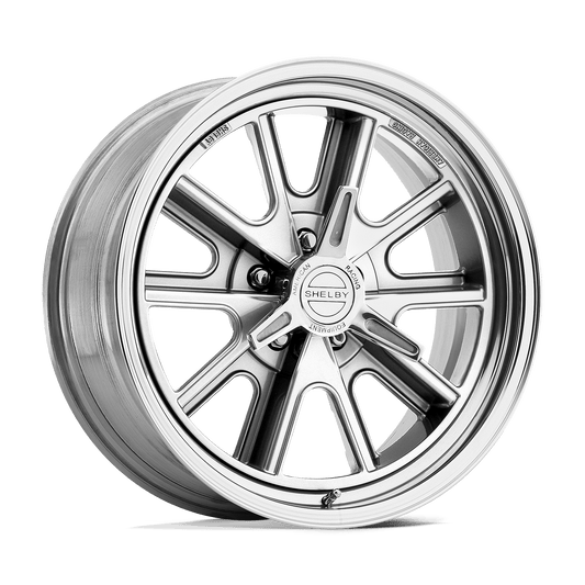 American Racing Vintage VN427 SHELBY COBRA - 17x9 -13mm 5x114.3 TWO-PIECE POLISHED Wheel | VN427P7906545