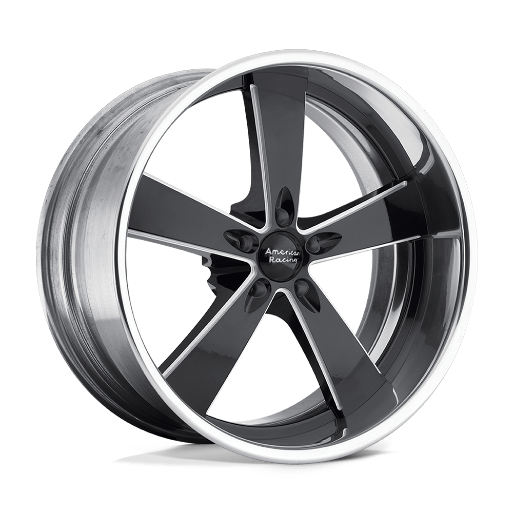 AMERICAN RACING VINTAGE VN472 BURNOUT 20x11 -51 5x127 GLOSS BLACK MILLED