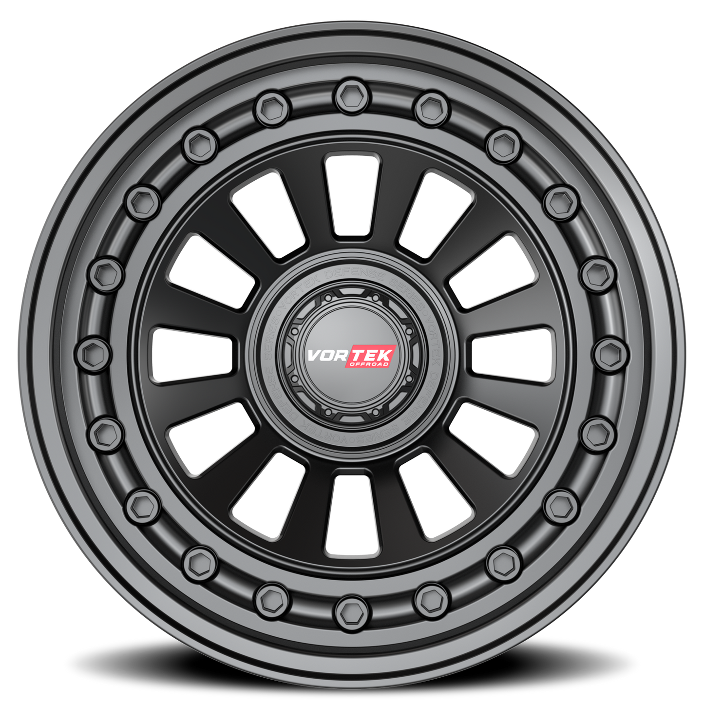 VORTEK VRD-702 20X9.5 12 6X114.3/6X139.7 MATTE BLACK