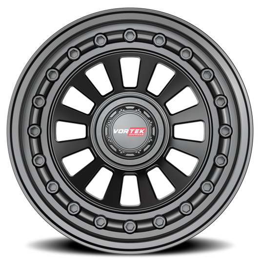 VORTEK VRD-702 17X9 12 6X120/6X139.7 MATTE BLACK