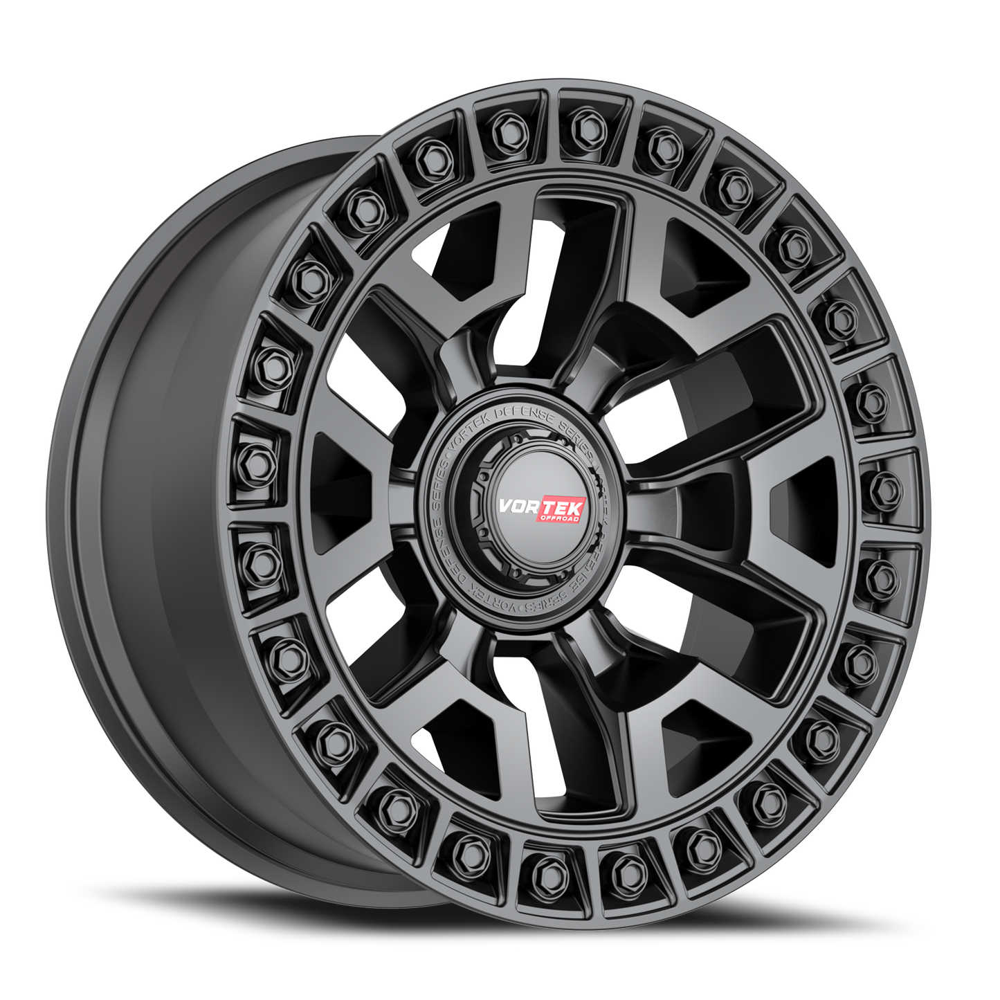 VORTEK VRD-704 17X9 -12 6X135/6X139.7 MATTE BLACK