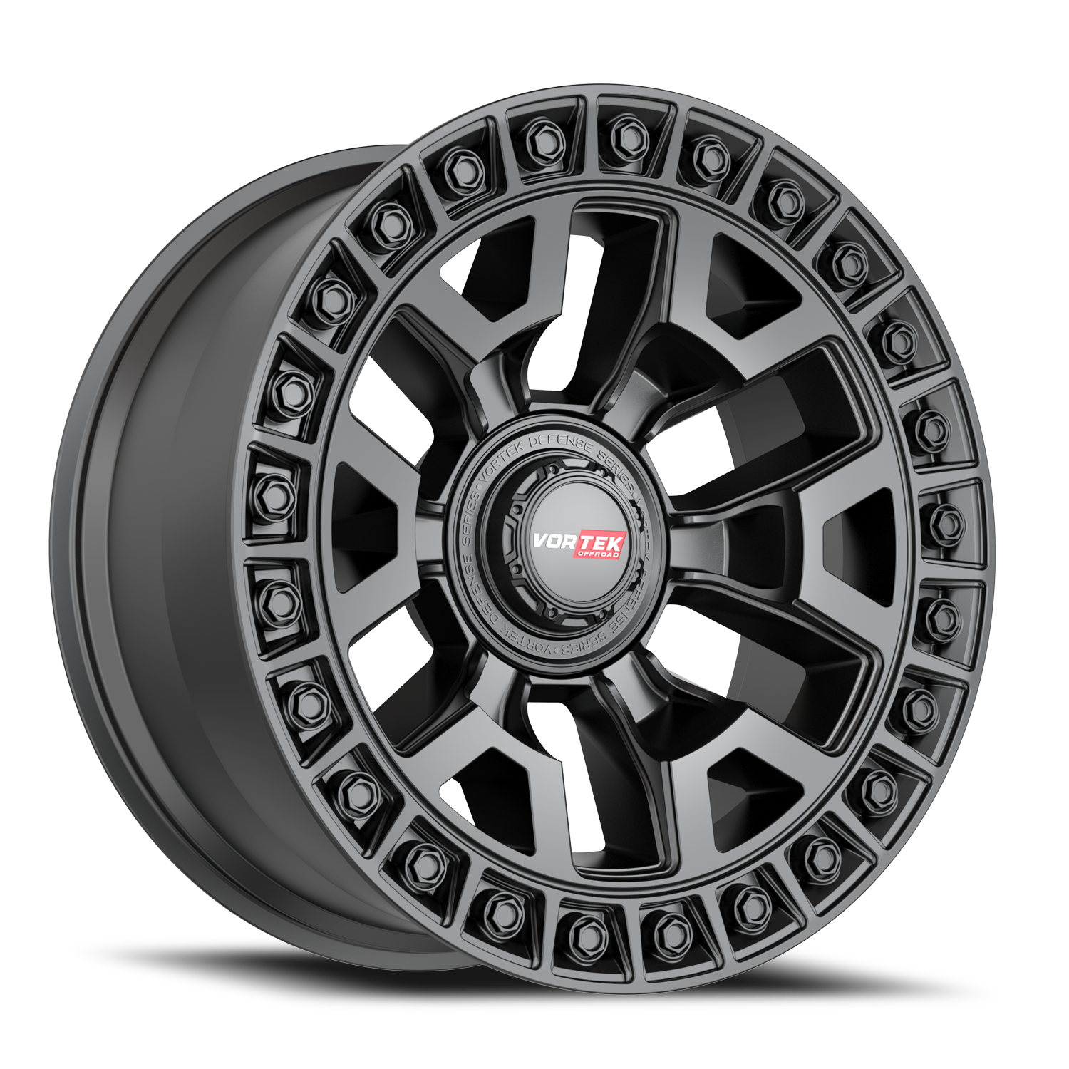 VORTEK VRD-704 17X9 -12 6X135/6X139.7 MATTE BLACK