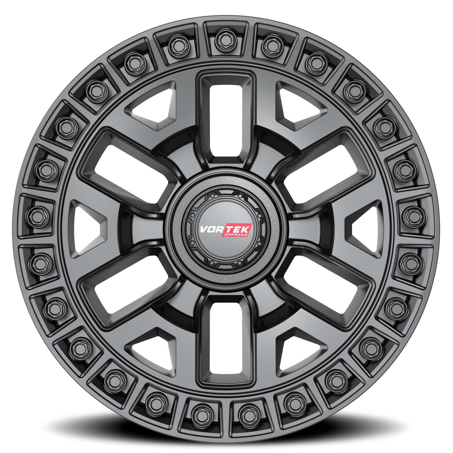 VORTEK VRD-704 17X9 12 6X135/6X139.7 MATTE BLACK