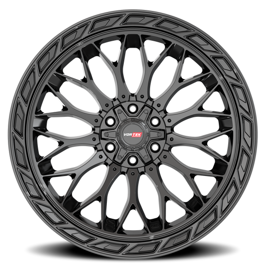 VORTEK VRP-503 24X11 -24 5X127/5X139.7 GLOSS BLACK