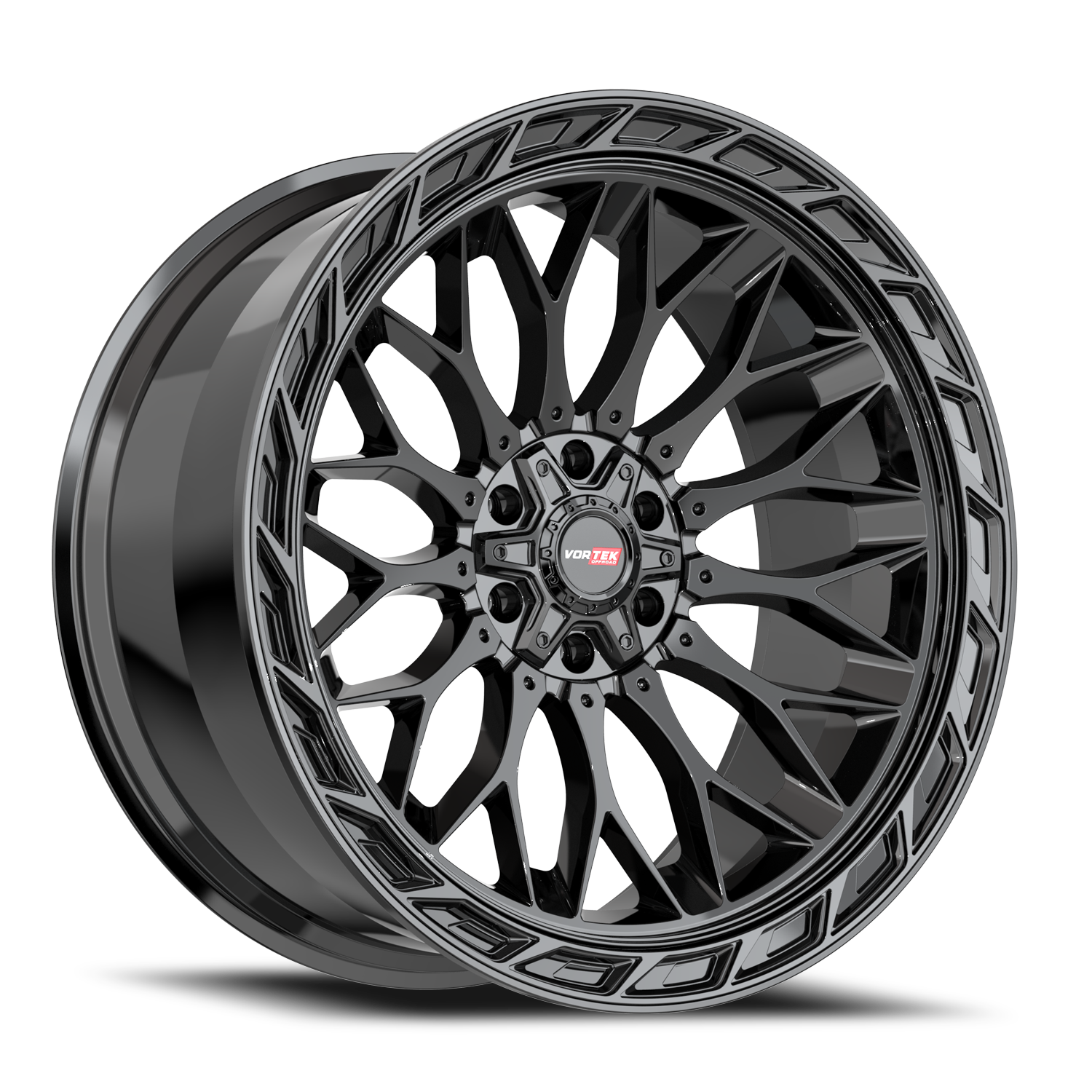 VORTEK VRP-503 20X10 -18 6X135/6X139.7 GLOSS BLACK
