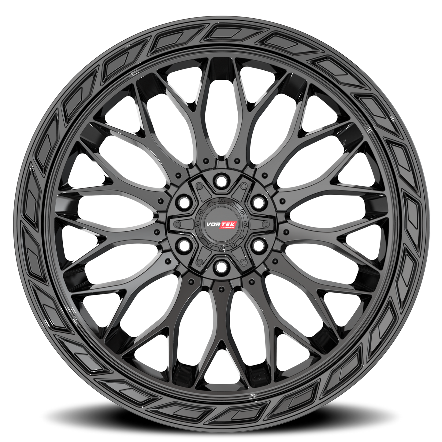 VORTEK VRP-503 20X9 18 6X135/6X139.7 GLOSS BLACK