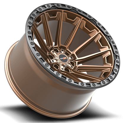 Vortek VRT-601-R 17x9 12 6x135/6x139.7 Matte Bronze With Black Bead Ring 6011795712MZBR-R