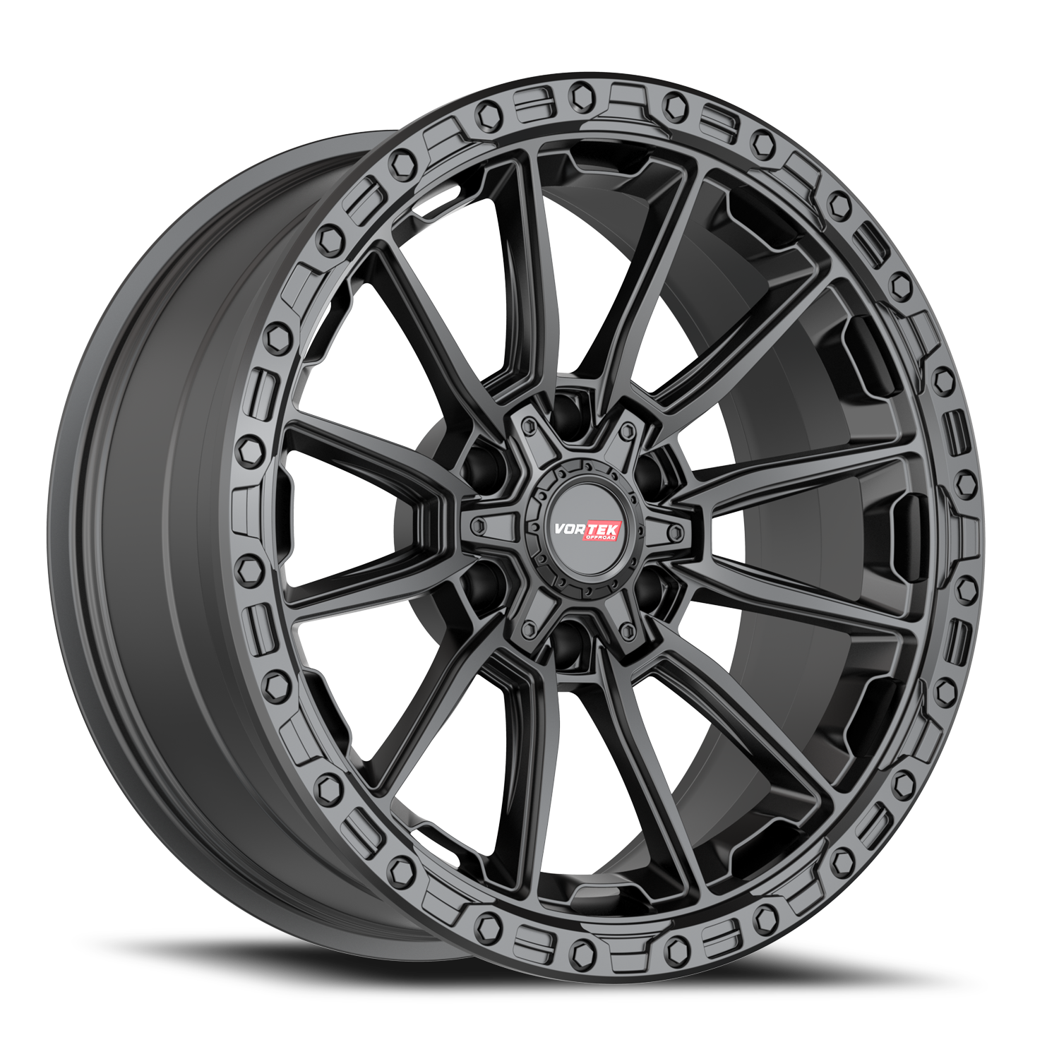 VORTEK VRT-601 17X9 -12 6X135/6X139.7 MATTE BLACK