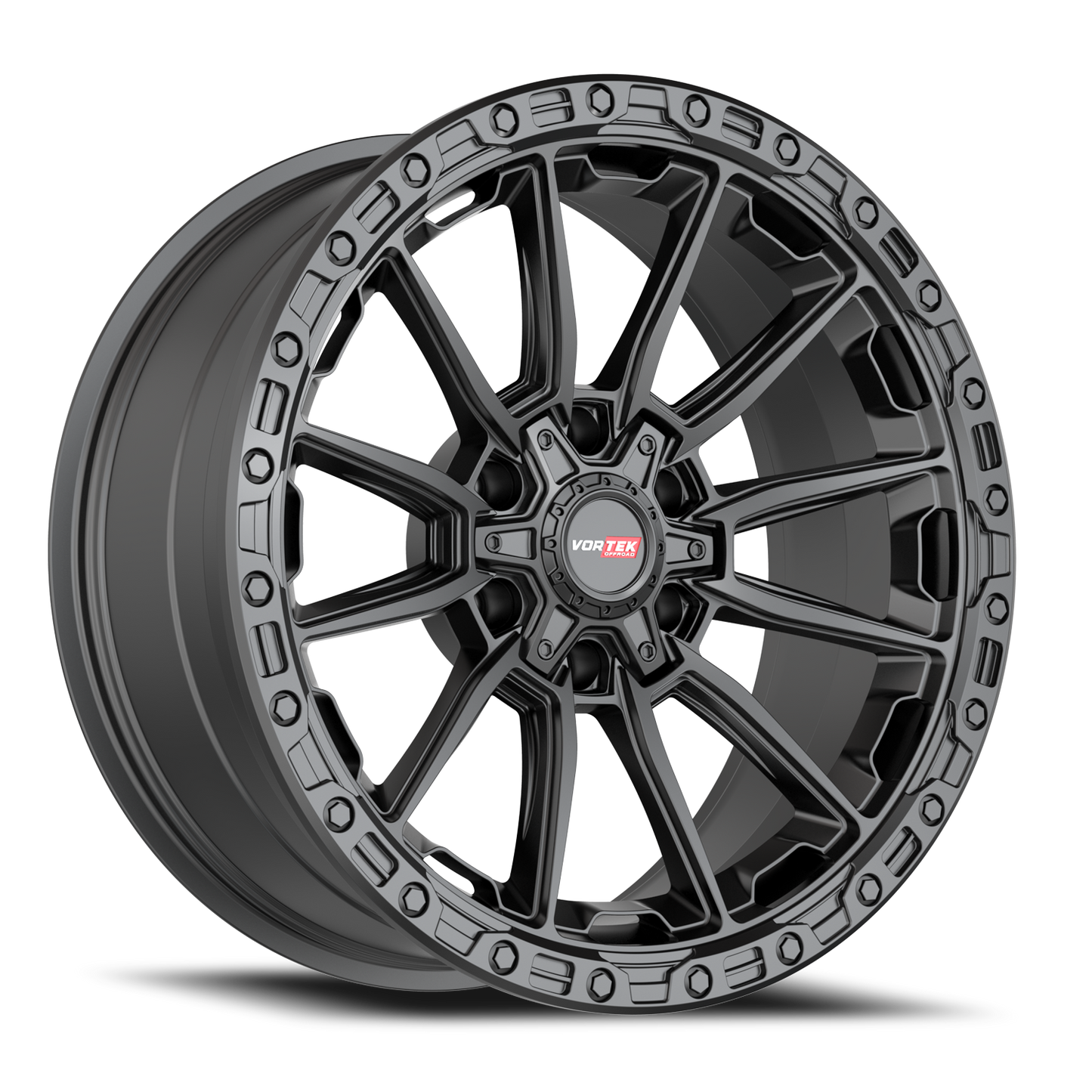 VORTEK VRT-601 22X10 -12 6X135/6X139.7 MATTE BLACK