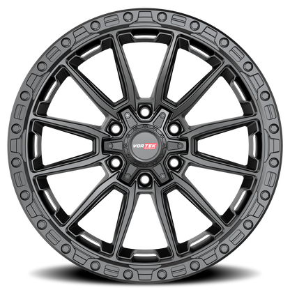 VORTEK VRT-601 22X10 -24 6X135/6X139.7 MATTE BLACK