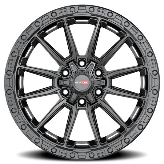 VORTEK VRT-601 22X10 -12 6X135/6X139.7 MATTE BLACK