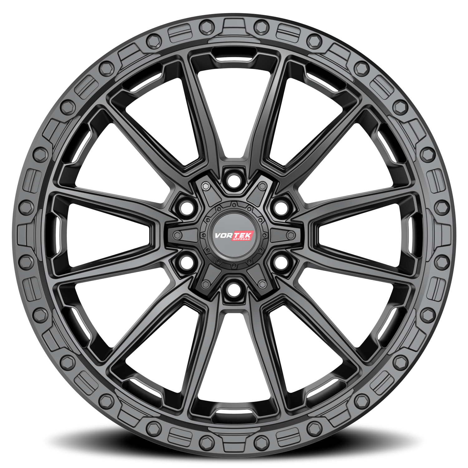 VORTEK VRT-601 20X10 -24 6X135/6X139.7 MATTE BLACK