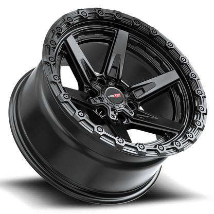 Vortek VRT-602-R 17x9 12 6x135/6x139.7 Satin Black 6021795712SB-R