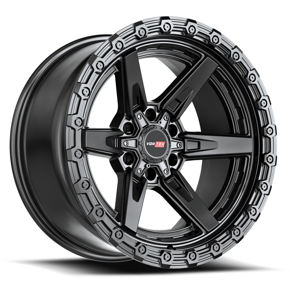 Vortek VRT-602-R 17x9 12 6x135/6x139.7 Satin Black 6021795712SB-R