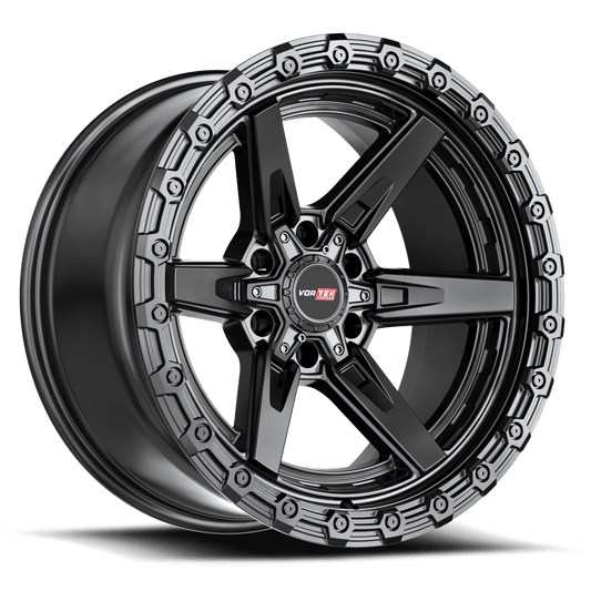 Vortek VRT-602-R 17x9 -12 6x135/6x139.7 Satin Black 60217957-12SB-R