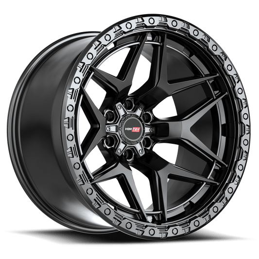 Vortek VRT-603-R 17x9 -12 6x135/6x139.7 Satin Black 60317957-12SB-R