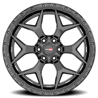 VORTEK VRT-603 20X12 -44 6X135/6X139.7 SATIN BLACK