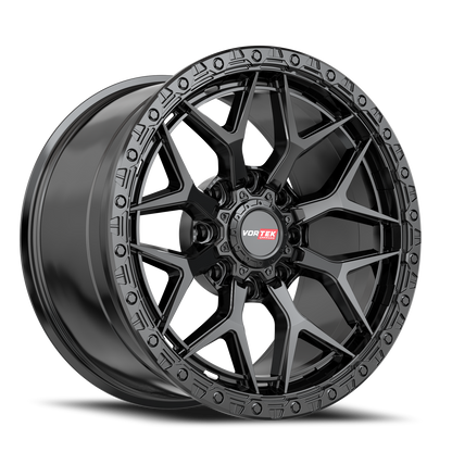 VORTEK VRT-603 22X12 -44 8X180 SATIN BLACK