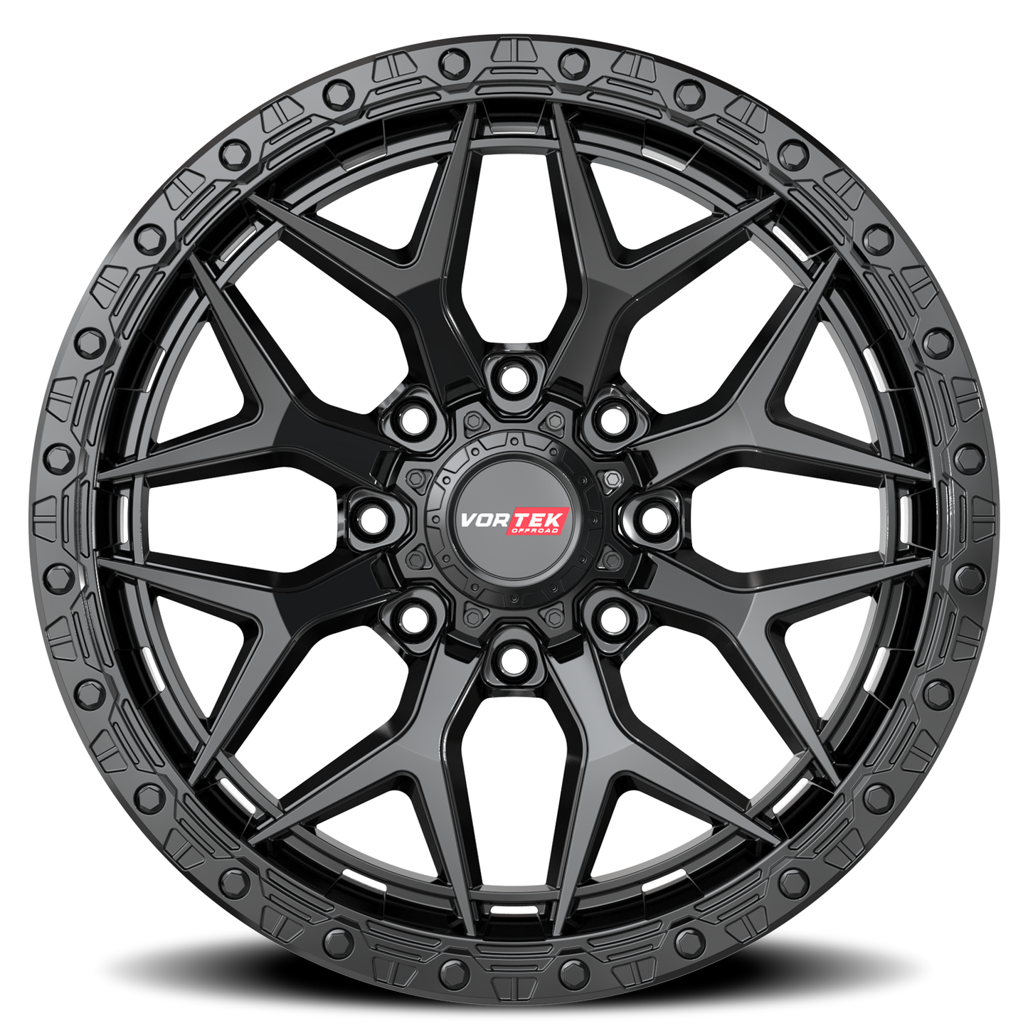 VORTEK VRT-603 20X12 -44 8X180 SATIN BLACK